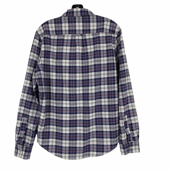 Aeropostale Plaid Shirt 9782 Small Oxford Collar - Picture 4 of 5